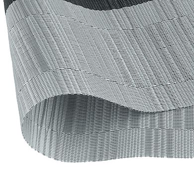 Set of 6 Placemats Washable Dark Gradient Durable Table Mats Set