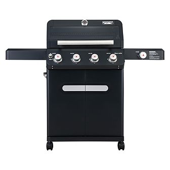 Monument Grills Mesa Series - 4 Burner Stainless Steel Powder-Coated Propane Gas Grill