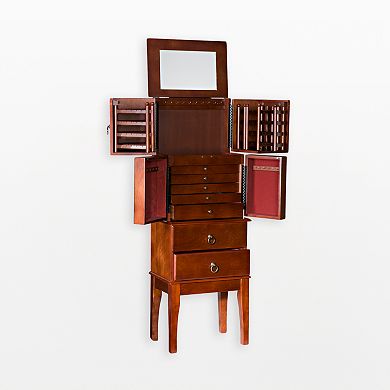 Cherry Jewelry Armoire