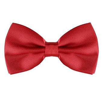 Pre-tied Solid Adjustable Bowtie Classic Tuxedo Wedding Bow Ties For Men