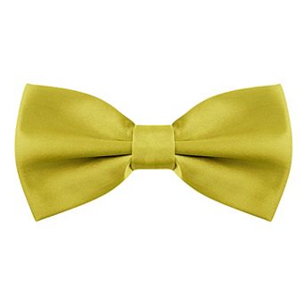 Pre-tied Solid Adjustable Bowtie Classic Tuxedo Wedding Bow Ties for Men