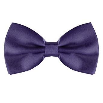 Pre-tied Solid Adjustable Bowtie Classic Tuxedo Wedding Bow Ties for Men