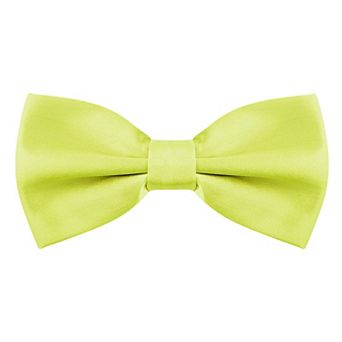Pre-tied Solid Adjustable Bowtie Classic Tuxedo Wedding Bow Ties for Men