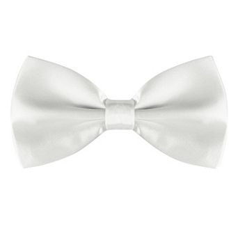 Pre-tied Solid Adjustable Bowtie Classic Tuxedo Wedding Bow Ties for Men