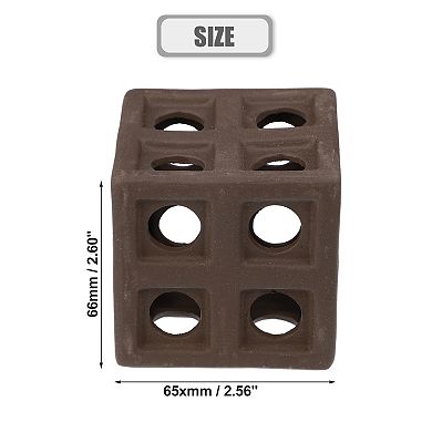 Fish Tank For Aquatic Pets To Breed Play Rest Aquarium Hideaway Rock Cave Resin