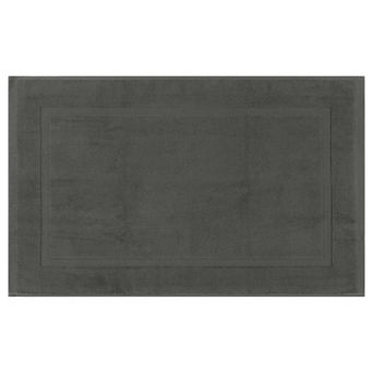 1 pc Towel Cotton Banded Bath Mat Reversible Soft Plush Absorbent Bath Rug Bathtub Mat 16" x 24"