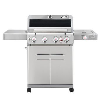 Monument Grills Mesa Series - 4 Burner Stainless Steel Broil Zone Propane Gas Grill