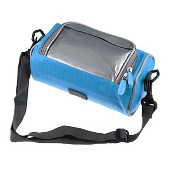 Bike Handlebar Bag With Touch Screen Phone Holder Front Storage Bag For Road Mountain Bike