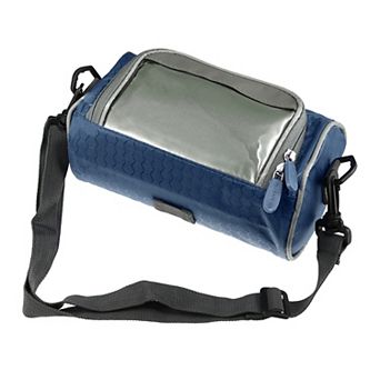 Bike Handlebar Bag With Touch Screen Phone Holder Front Storage Bag For Road Mountain Bike
