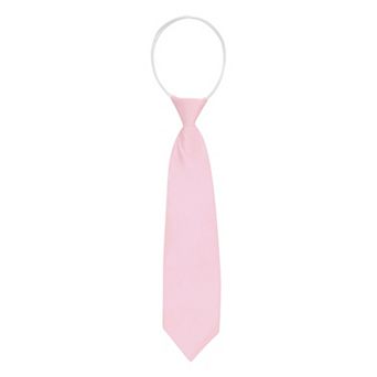 Men's Pre-tied Solid Color Formal Casual Groom Zip Up Ties Adjustable Zipper Neck Tie