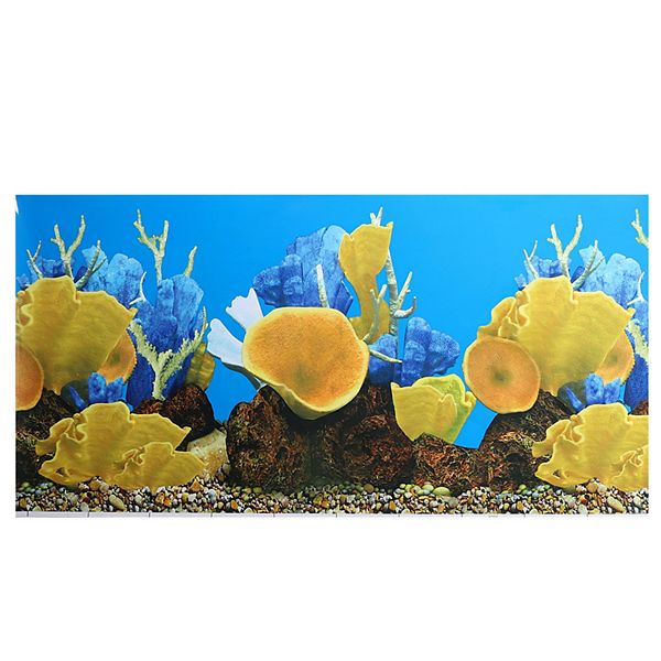 Aquarium Fish Tank Background Posterfish Tank Background Decor Sticker ...