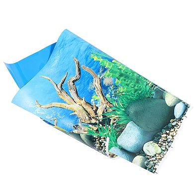Aquarium Fish Tank Background Posterfish Tank Background Decor Sticker ...