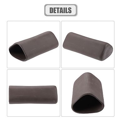 Aquarium Decorations Ceramic Cave Hiding Rock Cave For Fish Brown 4.61"x2.28"x1.57"