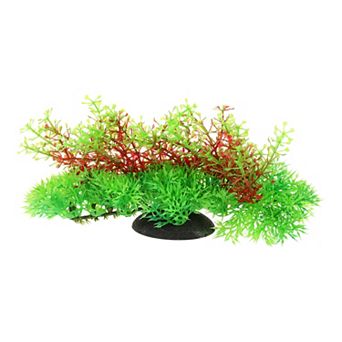 1 pc Aquarium Plants Decorations Artificial Aquatic Plant Green 3.54"