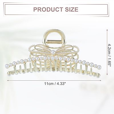 Hair Clip Classic Faux Pearl Hair Clip Cute Hair Accessories  display picture 1