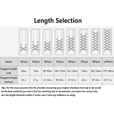 2 Pairs Double Layer Hollow Shoestrings Thick Flat Shoelaces For Unisex 120cm/47.24"
