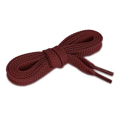 2 Pairs Double Layer Hollow Shoestrings Thick Flat Shoelaces For Unisex 120cm/47.24"