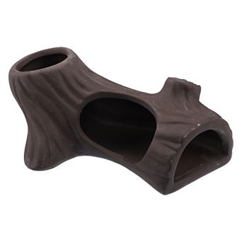 Fish Tank Decoration Stone For Aquatic Pets To Breed Rest Brown 5.16"x3.05"x2.19"