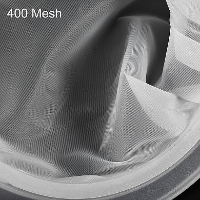 5.1" Diameter Stainless Steel Kitchen Funnel With 400 Mesh Strainer