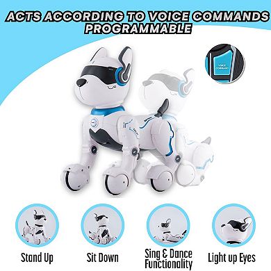 Remote Control Robot Dog Toy With Touch Function And Voice Control