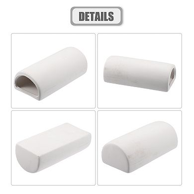 Fish Tank Decoration Stone For Aquatic Pets To Breed Rest White 4.72"x2.32"x1.57"