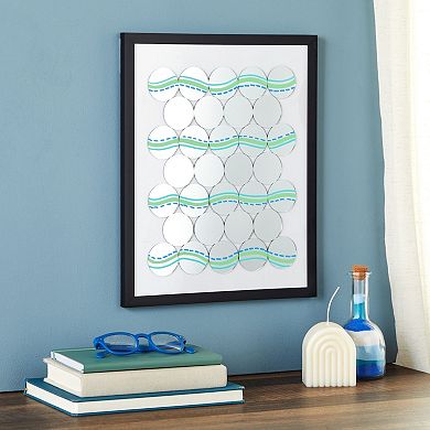 60 Pack Small Round Mirrors For Crafts, 2-inch Glass Tile Circles For Wall Decor