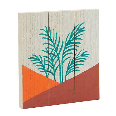 Unfinished MDF Wood Blocks for Crafts, Wooden Square Blocks for DIY (4 Pack)