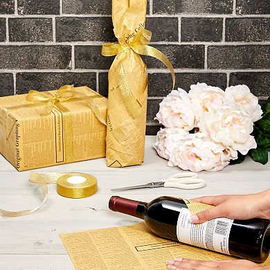 12 Sheets Of Kraft Paper Newspaper Wrapping Paper For Moving, Packing, 28 X 20"