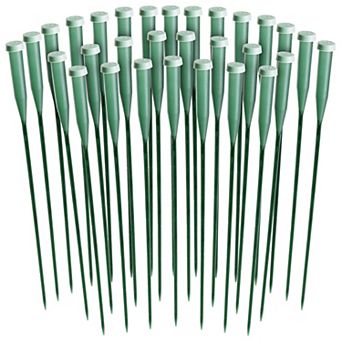 30 Pack Stem Water Tubes For Flowers With Caps, Vials For Florist Supplies, 12"