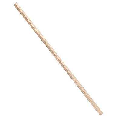25 Pack Square Dowel Rods, Unfinished Wood Sticks For Crafting, 1/4 X 12 Inch
