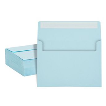 200 Pack A7 Envelopes For Invitations Wedding Announcement, 5 1/4 X 7 ¼, Blue