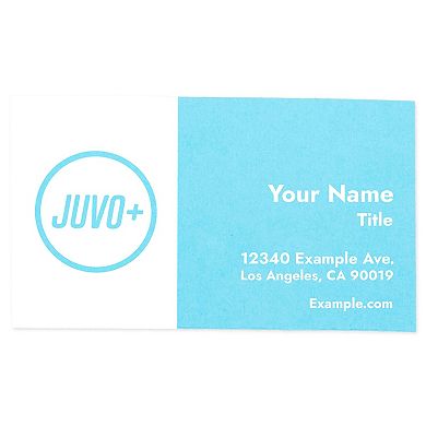 Blue Business Cards, 50 Sheets Of Printable Cardstock Paper (500 Blank Cards)