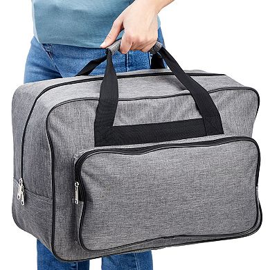 Sewing Machine Carrier Tote Universal Storage Bag, Crafts Supplies, 18x10x12"