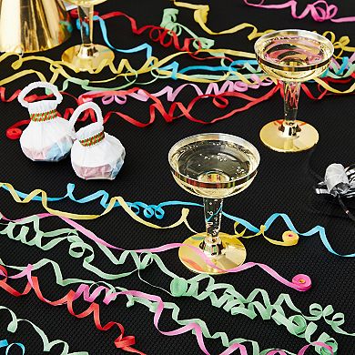 10 Colorful Throw Streamers, Party Poppers For Birthdays, Weddings, Graduation