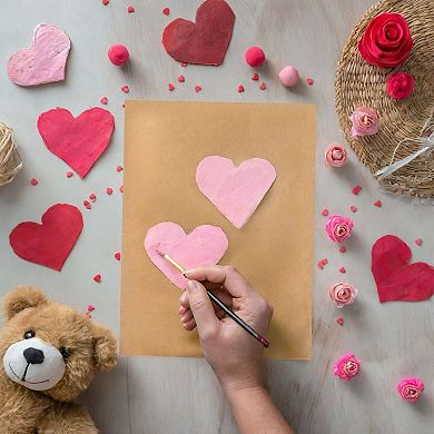 200 Pack Brown Craft Paper For Diy Projects, Classroom, 130gsm, 8.5 X 11 In