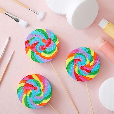12 Pack Foam Circles For Crafts, Round Discs For Diy Projects, 4 X 4 X 1 In