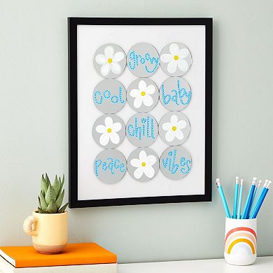 50-pack Small Round Mirrors For Crafts, 3-inch Glass Tile Circles For Wall Decor