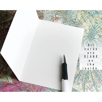 36 Pack Retro Anniversary Cards With Envelopes For Work, Weddings, 4 X 6"