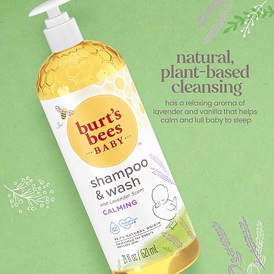 Burt's Bees Baby Tear-Free Calming Lavender Shampoo and Body Wash