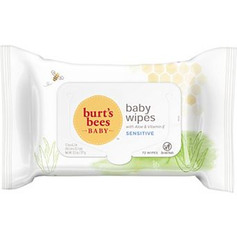 Burt's Bees Baby Unscented Natural Baby Wipes for Sensitive Skin