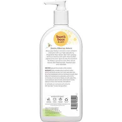 Burt's Bees Baby Ultra Gentle Aloe Lotion Sensitive Skin
