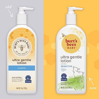 Burt's Bees Baby Ultra Gentle Aloe Lotion Sensitive Skin