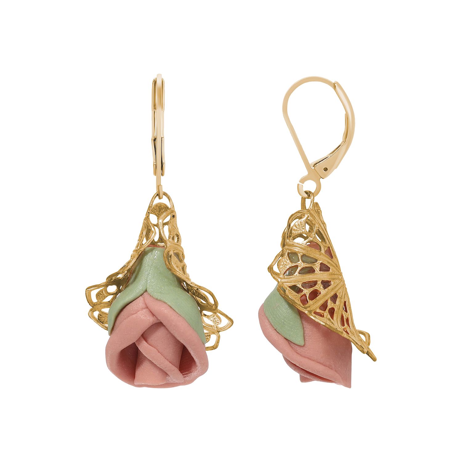 Scintillio Orecchini A Goccia Con Zirconia Cubica - Placcato Rosa, Pendenti Lampadario, Eleganti E Senza Nichel, Regalo Donna
