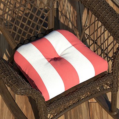 Terrasol Awning Stripe Outdoor Chair Cushion