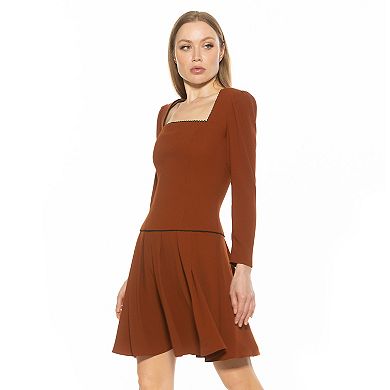 Womens ALEXIA ADMOR Ashanti Puff Sleeve Mini Dress
