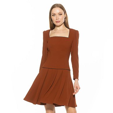 Womens ALEXIA ADMOR Ashanti Puff Sleeve Mini Dress