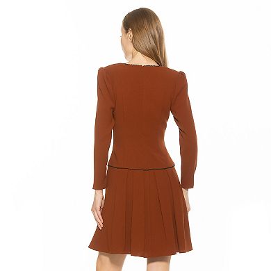 Womens ALEXIA ADMOR Ashanti Puff Sleeve Mini Dress
