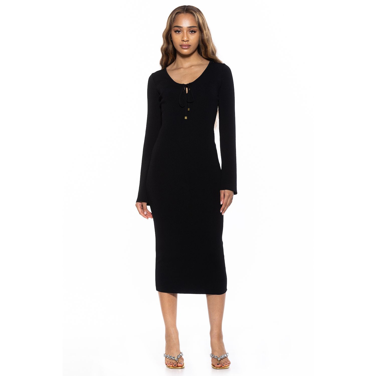 Женские платья ALEXIA ADMOR Akari Knit Midi Dress