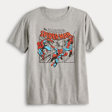 Juniors' Marvel Spider-Man The Amazing Graphic Tee