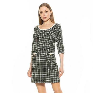 Women's ALEXIA ADMOR Orla Scoop Neck Shift Dress
